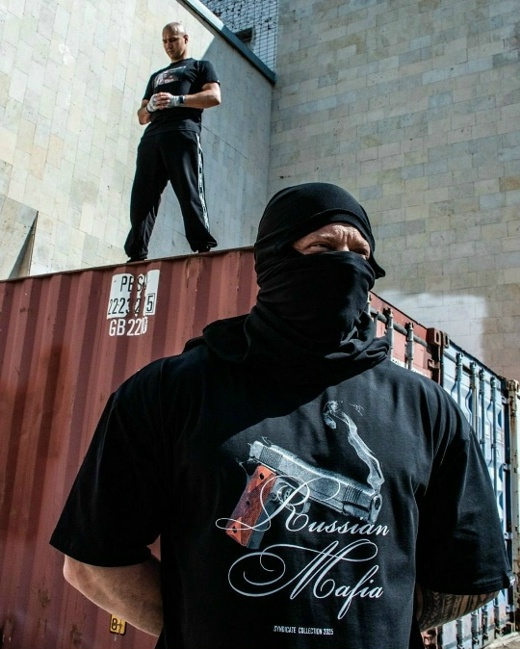Футболка оверсайз «Russian Mafia»